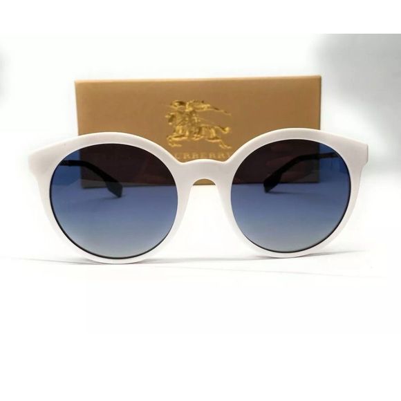 Burberry Women's White and Blue Sunglasses! - Picture 2 of 3